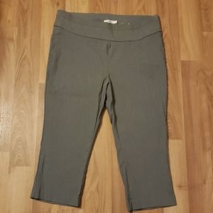 Rickis Grey Capri Pants